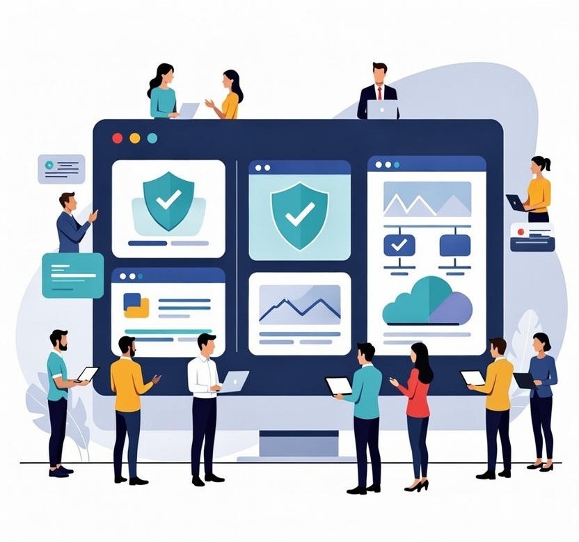 IT Training Programs Illustration